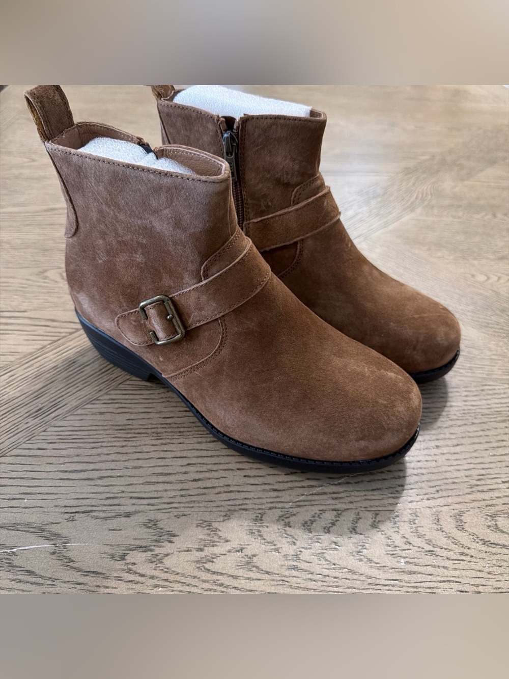 Propet Memphis Round Toe Zippered Booties Womens Size6.5  Boots